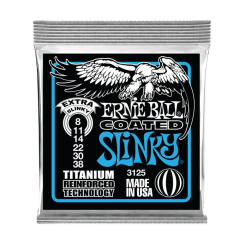 Ernie Ball 3125 Titanium RPS Coated Super Slinky 8-38