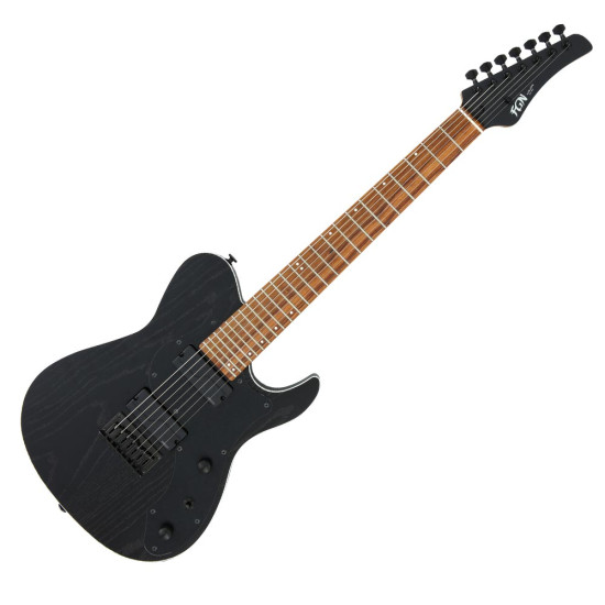 FGN Fujigen J-Standard Iliad Dark Evolution Open Pore Black 7 string
