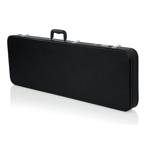 Gator GWE-ELEC-BLK elektromosgitár kemény tok