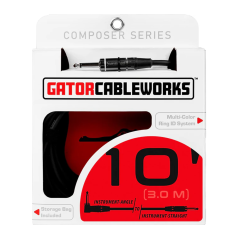 Gator Cableworks GCWC-INS-10RA hangszerkábel 3m