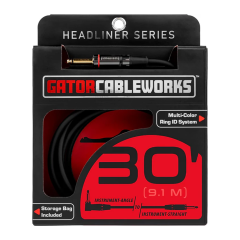 Gator Cableworks GCWH-INS-30RA hangszerkábel 9m