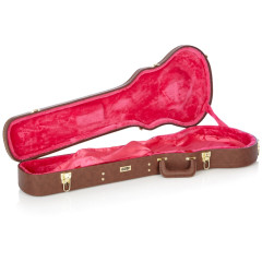 Gator GW-LP-BROWN Deluxe barna Les Paul keménytok