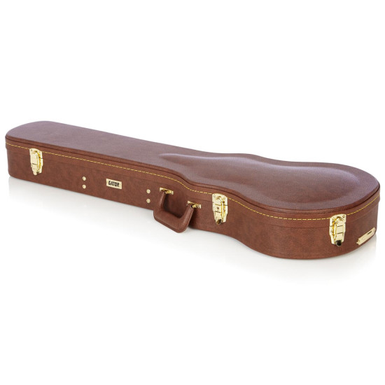 Gator GW-LP-BROWN Deluxe barna Les Paul keménytok
