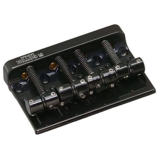 Gotoh 201B-4-B Black basszusgitár húrláb