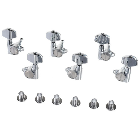 Gotoh SG301-01 3L+3R Chrome gitár hangolókulcs készlet