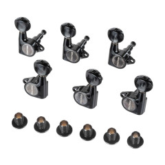 Gotoh SG301-05 3L+3R Black gitár hangolókulcs készlet