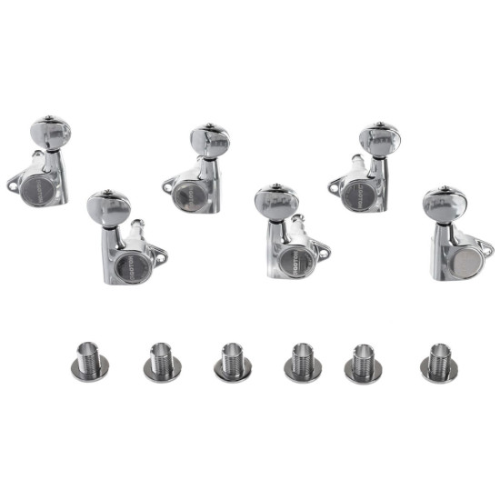 Gotoh SG301-05 3L+3R Chrome gitár hangolókulcs készlet