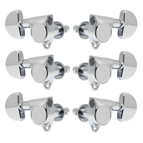 Gotoh SG301-20 3L+3R Chrome gitár hangolókulcs készlet