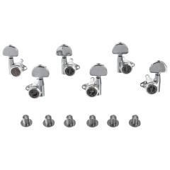 Gotoh SG301-20 MG-T 3L+3R Chrome satus gitár hangolókulcs készlet