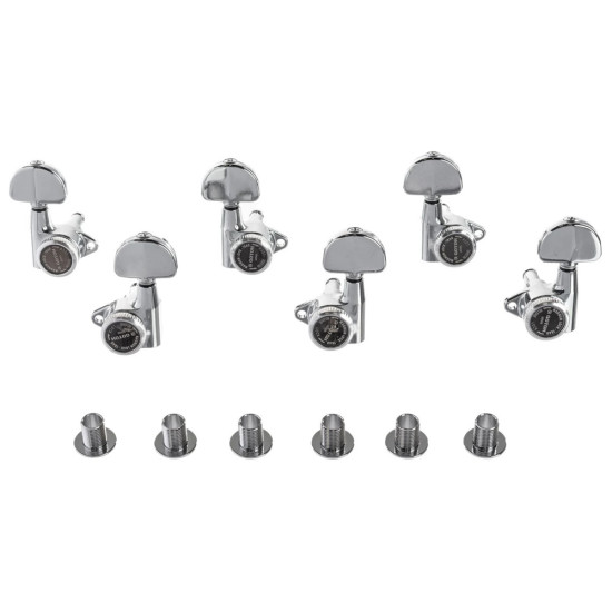 Gotoh SG301-20 MG-T 3L+3R Chrome satus gitár hangolókulcs készlet