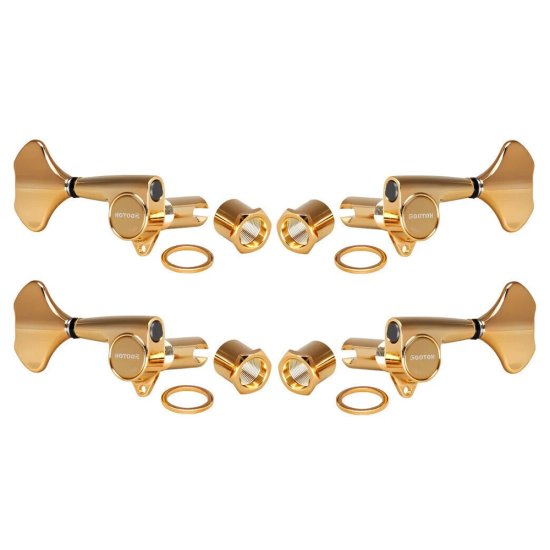 Gotoh GB707-4 2L2R Gold basszusgitár hangolókulcs