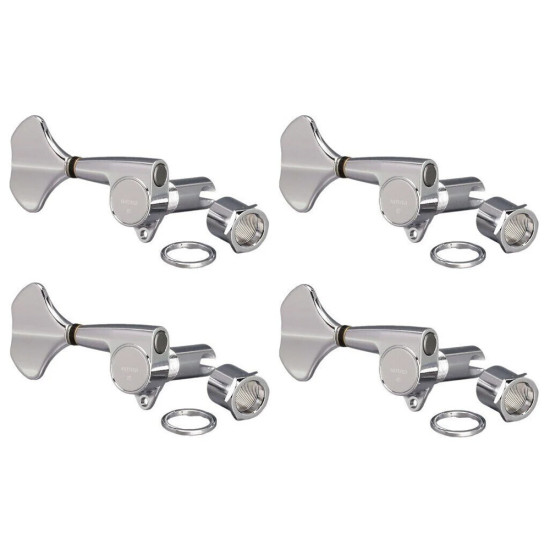 Gotoh GB707-4 4L Chrome basszusgitár hangolókulcs
