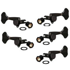 Gotoh GB707-5 3L2R Black basszusgitár hangolókulcs