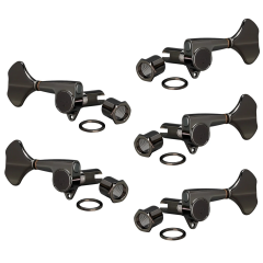 Gotoh GB707-5 3L2R Cosmo Black basszusgitár hangolókulcs