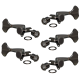 Gotoh GB707-5 3L2R Cosmo Black basszusgitár hangolókulcs