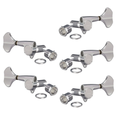 Gotoh GB707-5 3L2R Chrome basszusgitár hangolókulcs