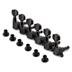 Gotoh SG381-07 6L Black gitár hangolókulcs készlet