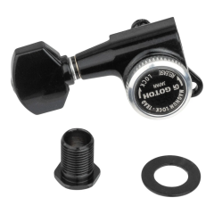 Gotoh Magnum 6R satus fekete gitár hangolókulcs készlet