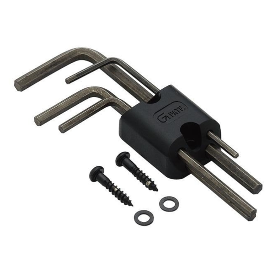 Gotoh WRH-1W fejre szerelhető imbuszkulcs készlet