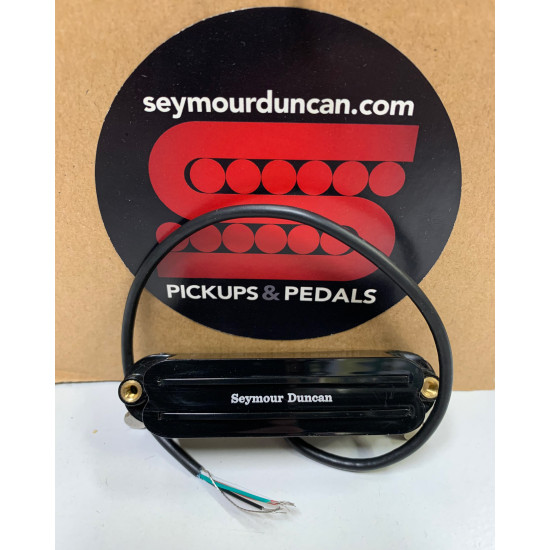 Seymour Duncan SHR-1b Hot Rails for Strat Bridge - Black (bemutatódarab)