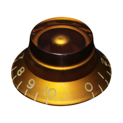 Hosco Gibson kalap formájú Inches gomb - borostyán