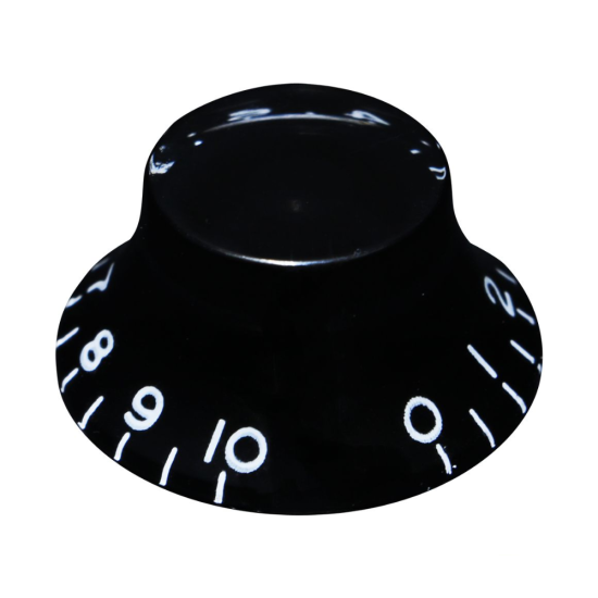 Hosco Gibson kalap formájú Metrikus gomb - fekete