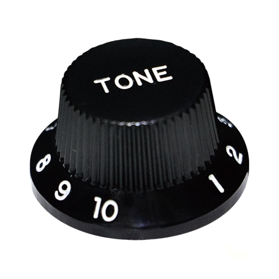 Hosco Stratocaster Metrikus Tone gomb - fekete