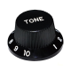 Hosco Stratocaster Inches Tone gomb - fekete