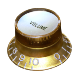 Hosco Gibson kalap formájú Metrikus Volume gomb - arany/ezüst