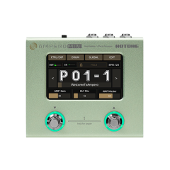 Hotone Ampero Mini (Matcha tea) erősítő modellező és effekt processzor