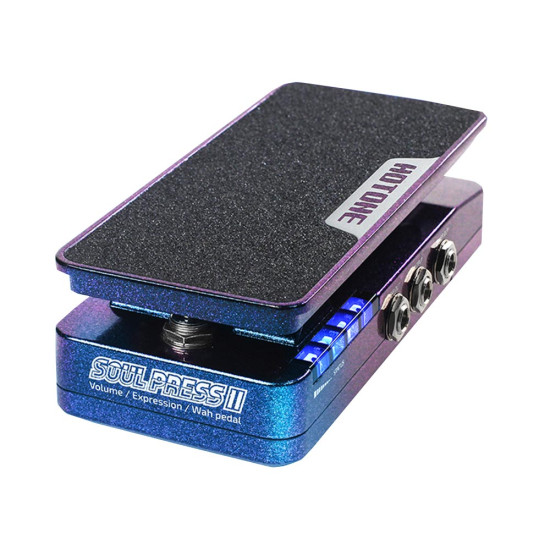 Hotone Soul Press II, aktív hangerő-wah-expression pedál