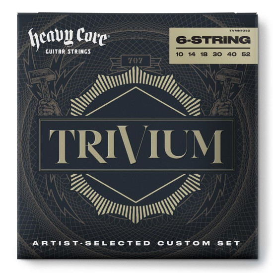 Dunlop TVMN1052 Trivium String Lab Guitar 10-52 húrkészlet 