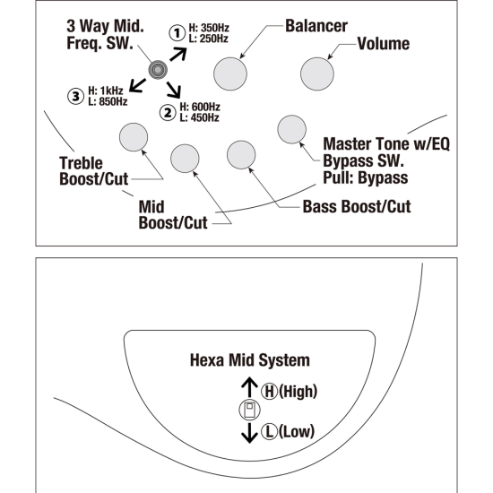 Ibanez SR5500-MHF 4 húros basszusgitár