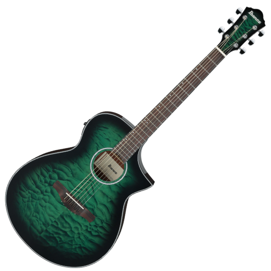 Ibanez AEWC16QA-TEH elektro-akusztikus gitár