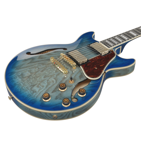 Ibanez AM93QA-JBB hollowbody gitár