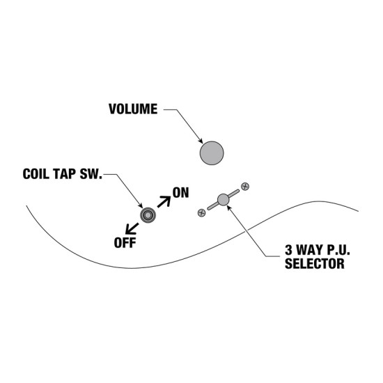 Ibanez PWM20 Paul Waggoner elektromos gitár