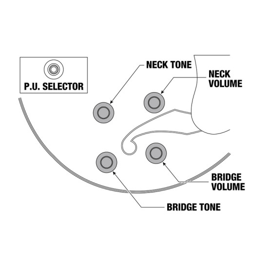 Ibanez LGB30-VYS jazzgitár