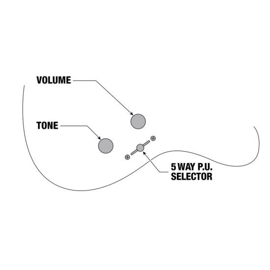 Ibanez ICHI00-VWH Ichika Nito signature elektromos gitár