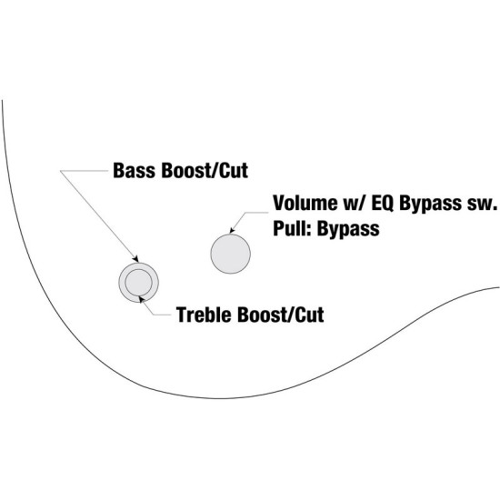 Ibanez GWB205-TQF 5 húros fretless basszusgitár