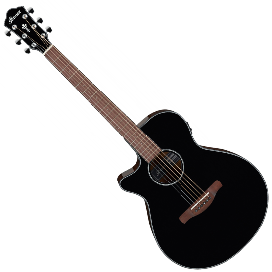 Ibanez AEG50L-BKH balkezes elektro-akusztikus gitár