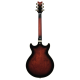Ibanez AM153QA-DBS hollowbody gitár