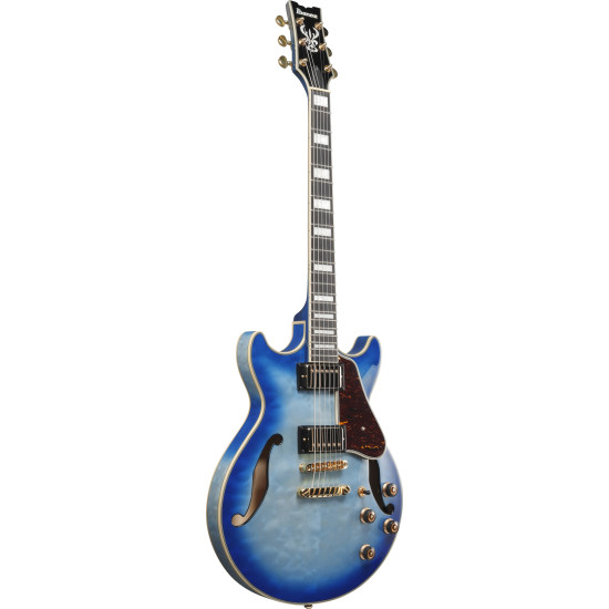 Ibanez AM93QM-JBB hollowbody gitár