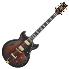 Ibanez AMH100FM-DVS hollowbody gitár