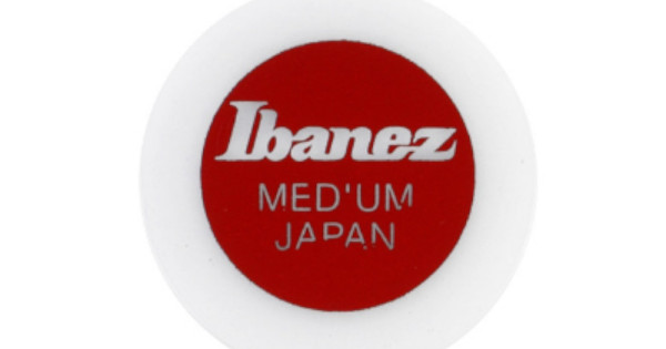 IBANEZ Pick Sand Grip Crack, Black, Medium, 6 Stück | 0064403