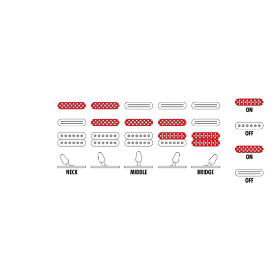 Ibanez AT100CL-SB Andy Timmons signature elektromos gitár