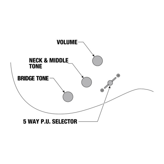 Ibanez AT100CL-SB Andy Timmons signature elektromos gitár