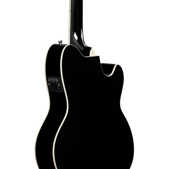 Ibanez TCY10LE-BK balkezes elektro-akusztikus gitár