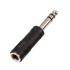 Soundsation SADA032-1 6.3mm Jack mama - 6.3mm Jack papa SZTEREO adapter