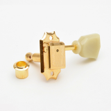 Kluson Double-Line Tulip 3+3 vintage arany kulcskészlet 