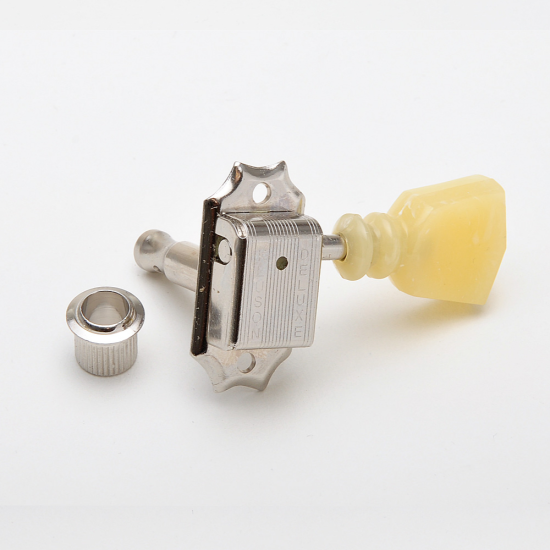 Kluson Les Paul style kulcskészlet 3+3 duplagyűrűs tulipán gombbal